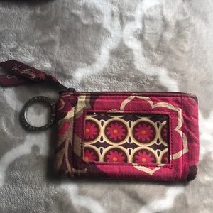 Vera Bradley zippered wallet